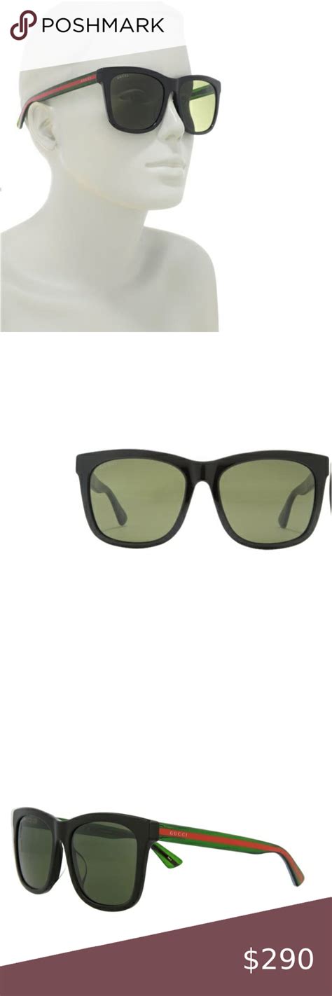 Gucci Men's Gg0057skn 56mm Sunglasses 